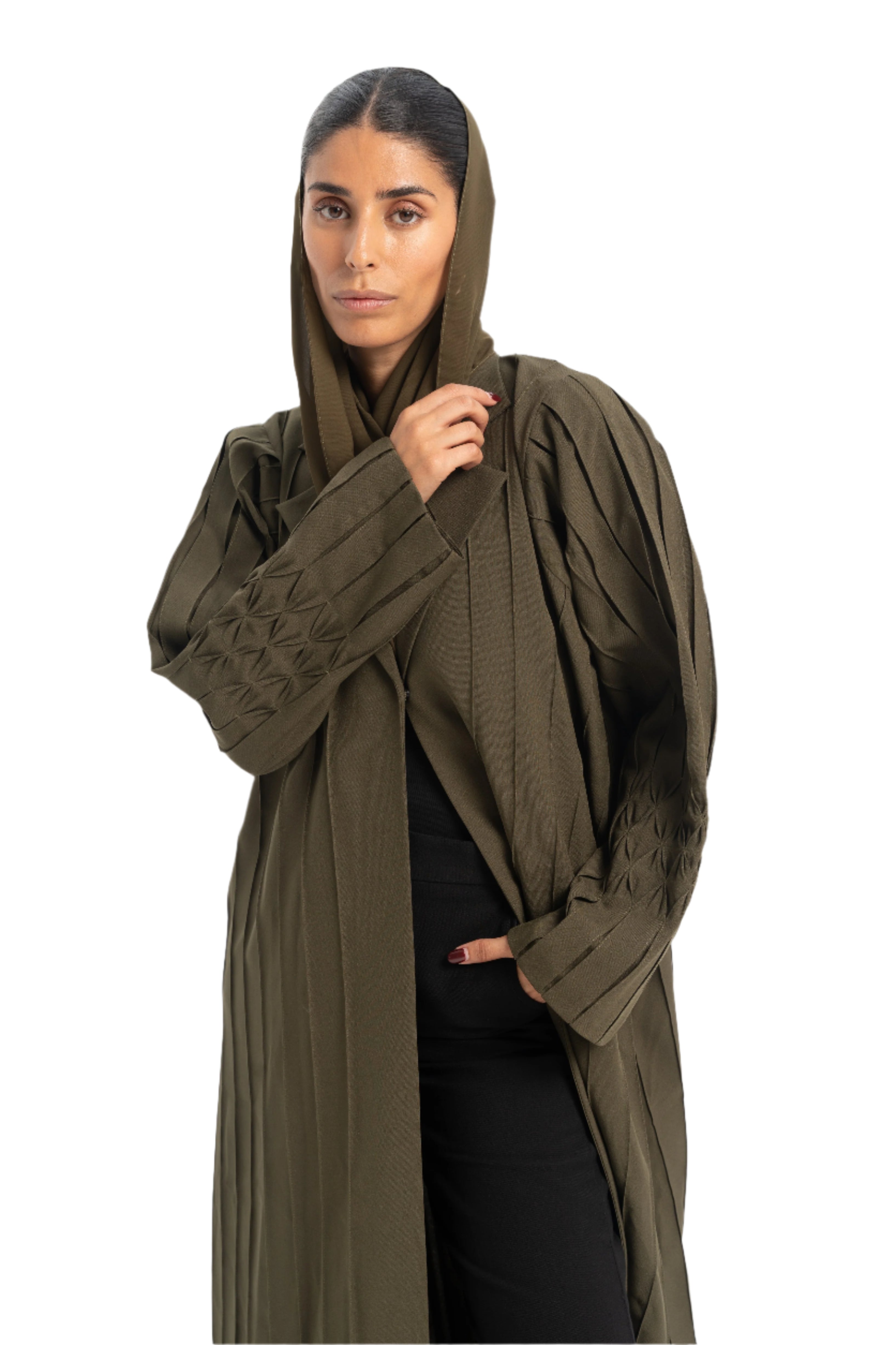 PLEAT - Olive