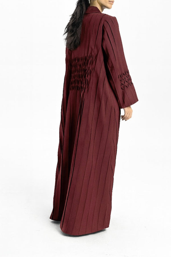 PLEAT (Maroon)